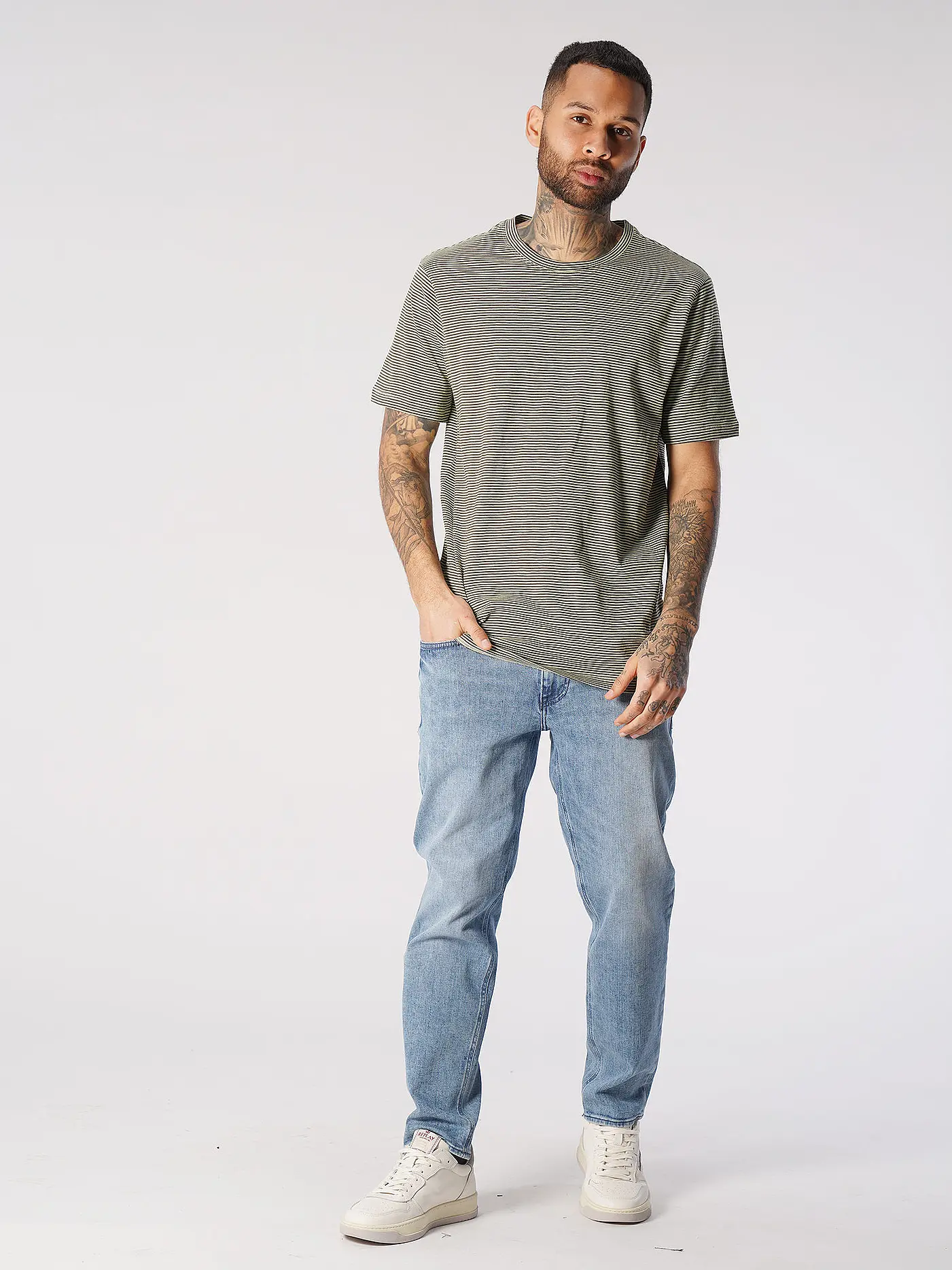 KNOWLEDGE COTTON APPAREL | T-Shirt | grün
